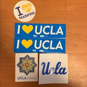 Ucla sticker set